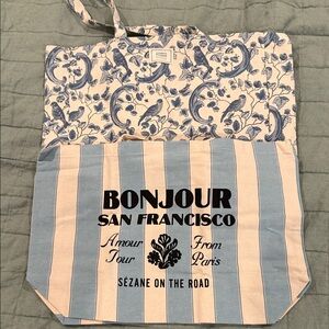 Sézane Bonjour San Francisco Tote Bag